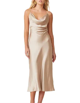 Bec & Bridge Pearl Bay Midi Dress Gold Size 10 for rent on The Volte - image 2