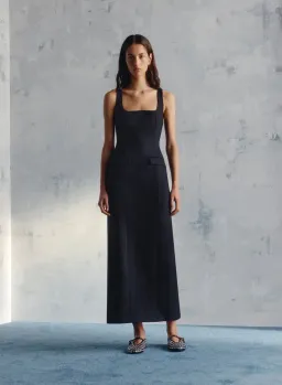 Anna Quan Ivana Maxi Dress Black Ink Size 12 for rent on The Volte - image 2