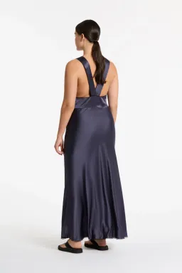 Sir the Label Aries Cut Out Gown Navy Size 2 / AU 12 for rent on The Volte - image 4