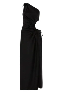Sonya Moda Nour Shimmer Dress Black Size 8 for rent on The Volte - image 5