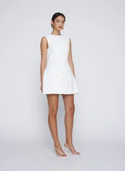Anna Quan Sofia Mini Dress in Boucle Size 8 for rent on The Volte - image 1