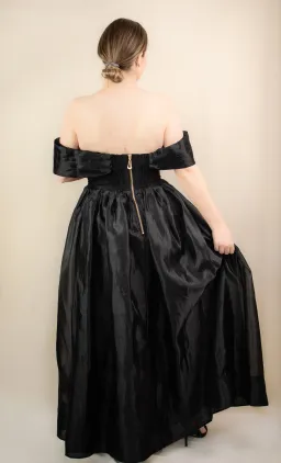 Aje Cordelia Corseted Maxi Dress Black Size 14 for rent on The Volte - image 5