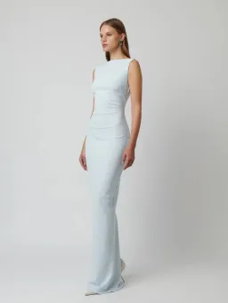 Effie Kats Verona Gown in Ice Blue Size XS / AU 6 for rent on The Volte - image 4