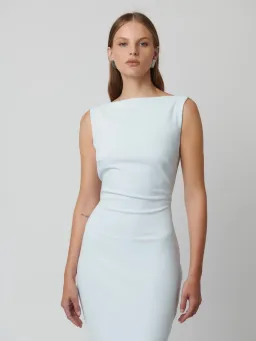 Effie Kats Verona Gown In Ice Blue Size M / AU 10 for rent on The Volte - image 3