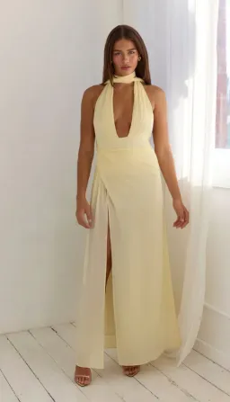 Calia Collection Antonia Dress Baby Yellow Size M / AU 10 for rent on The Volte - image 2