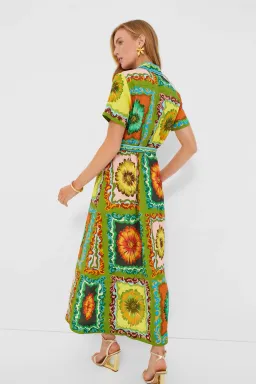 Alemais Disco Daisy Shirtdress Multi Size 8 for rent on The Volte - image 4