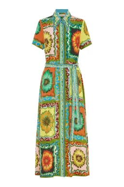 Alemais Disco Daisy Shirtdress Multi Size 8 for rent on The Volte - image 8