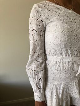 By Nicola The Eve Mini Dress White Size 8 for rent on The Volte - image 4