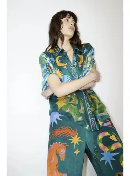 Alemais Guardian Set in Green Size AU 8 for rent on The Volte - image 3