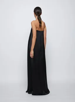 Anna Quan Delfina Maxi Dress Black Ink Size 10 for rent on The Volte - image 5