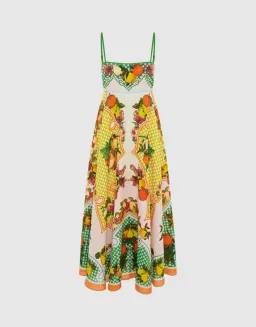 Alemais Lemonis Sundress Multi Print Size 12 for rent on The Volte - image 6
