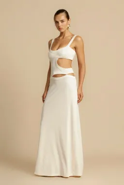 Arcina Ori Jetta Dress White Size XS / AU 6 for rent on The Volte - image 2