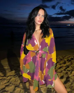 Bamba Titan Shirt Dress Multi  Size S/M / AU 10 for rent on The Volte - image 5