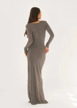 Arcina Ori Jen Dress Grey Size 8 for rent on The Volte - image 6