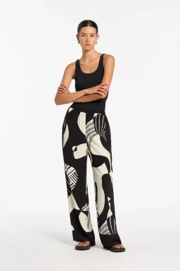 Sir the Label Realisme Pant in Papier Print Size AU 8 for rent on The Volte - image 1