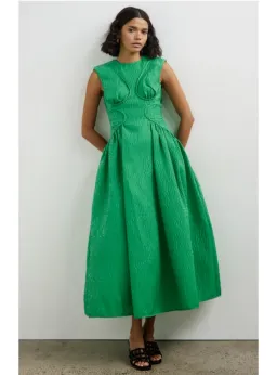 Rachel Gilbert Celia Dress in Apple Size AU 10 for rent on The Volte - image 1