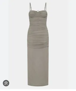 Sir the Label Jacques Gathered Midi Dress  Size 1 / AU 8 for rent on The Volte - image 1