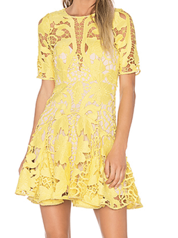 Thurley Hollyhock Mini Dress for rent on The Volte - image 3