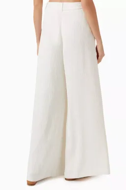 Anna Quan Kathleen Jacket And Matteo Pants Set In Carta 6 for rent on The Volte - image 9