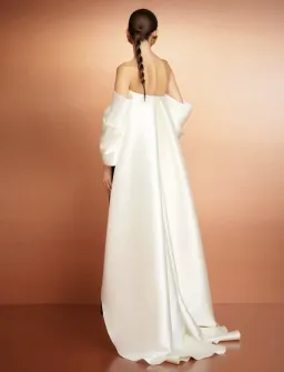 Solace London The Kyla Maxi Dress in Black and Cream Size 16 for rent on The Volte - image 3