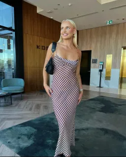 Rat And Boa Assisi Dress Print/Dark Purple Size S/Au 8 for rent on The Volte - image 1