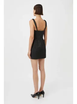 Camilla & Marc Malla Mini Dress in Black Size AU 10  for rent on The Volte - image 3