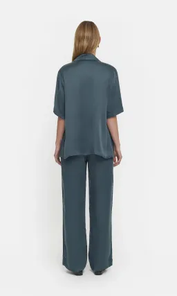 Viktoria and Woods Chorus Shirt Size 1 and Pilot Pants Size 2 Set Deep Petrol  for rent on The Volte - image 2