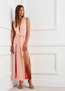 Maurie & Eve - Peachy Jolie Dress for rent on The Volte - image 1