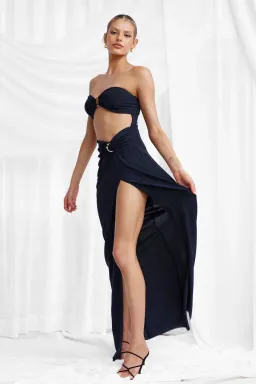 Lexi The Flavia Dress Midnight Size 10  for rent on The Volte - image 2