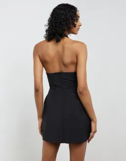 Camilla & Marc Petra Mini Dress Black Size 4  for rent on The Volte - image 3