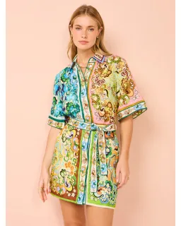 Alemais Dreamer Mini Dress Multi Size AU 8  for rent on The Volte - image 2