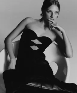 Bec & Bridge Halle Strapless Dress In Black Size S / AU 8 for rent on The Volte - image 4