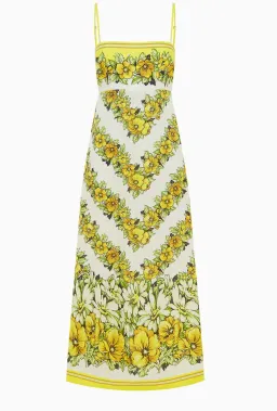 Alemais Gisela Midi Daydress Multi Floral Size 10 for rent on The Volte - image 5