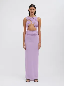 Christopher Esber Venus Tank Dress Lilac Size 8 for rent on The Volte - image 1