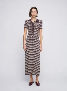 Anna Quan Penelope Midi Dress Tiramisu Brown Size AU 6 for rent on The Volte - image 1