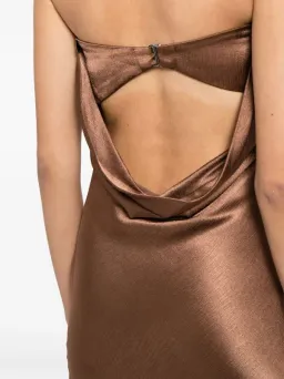 Bec & Bridge Moondance Dress in Brown Size 6 for rent on The Volte - image 3