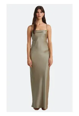 Bec & Bridge The Dreamer Tie Maxi Dress Green Size 6 for rent on The Volte - image 3
