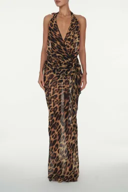 Rat & Boa Monique Skirt in Leopard Print Size S / AU 8 for rent on The Volte - image 1