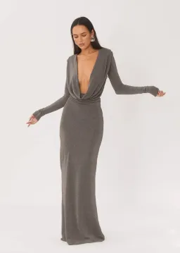Arcina Ori Jen Dress Grey Size M / AU 10 for rent on The Volte - image 2