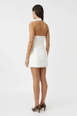 Camilla and Marc Petra Mini Dress Cream Size 8 for rent on The Volte - image 3
