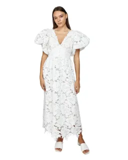 Leo Lin Jennifer Dress White Size AU 10 for rent on The Volte - image 1