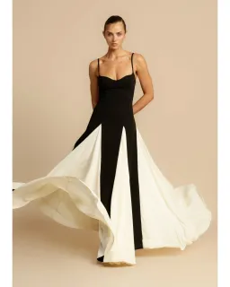 Arcina Ori Paloma Dress Black/White Size AU 8 for rent on The Volte - image 4