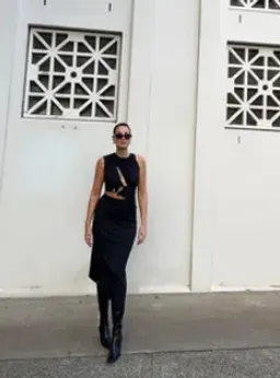 C/MEO COLLECTIVE Entropy Dress black size 4 for rent on The Volte - image 9