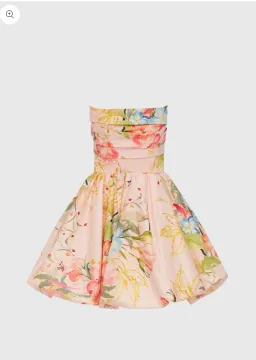 Leo Lin The Katy Bustier Mini Dress in Opulent Print Size 10 for rent on The Volte - image 3