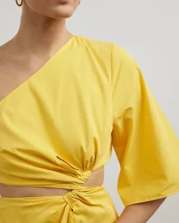 Camilla and Marc Wally Dress Yellow Size 8 for rent on The Volte - image 3