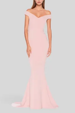 Nookie Allure Gown in Dusty Pink Size 8 for rent on The Volte - image 3