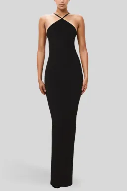 Nookie Trinity Gown in Black Size 8 for rent on The Volte - image 3