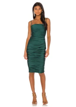 Nookie Cooper Midi Dress Emerald Size 14 for rent on The Volte - image 1