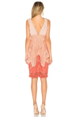 Thurley La Rambla Dress Red Ombre Size 8 (will fit a 10) for rent on The Volte - image 3