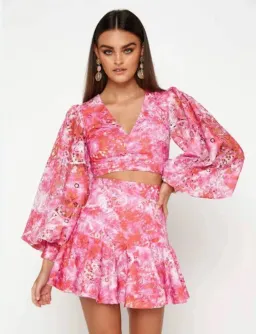 Mossman The Wonderland Top Multi Floral Size 8 for rent on The Volte - image 2